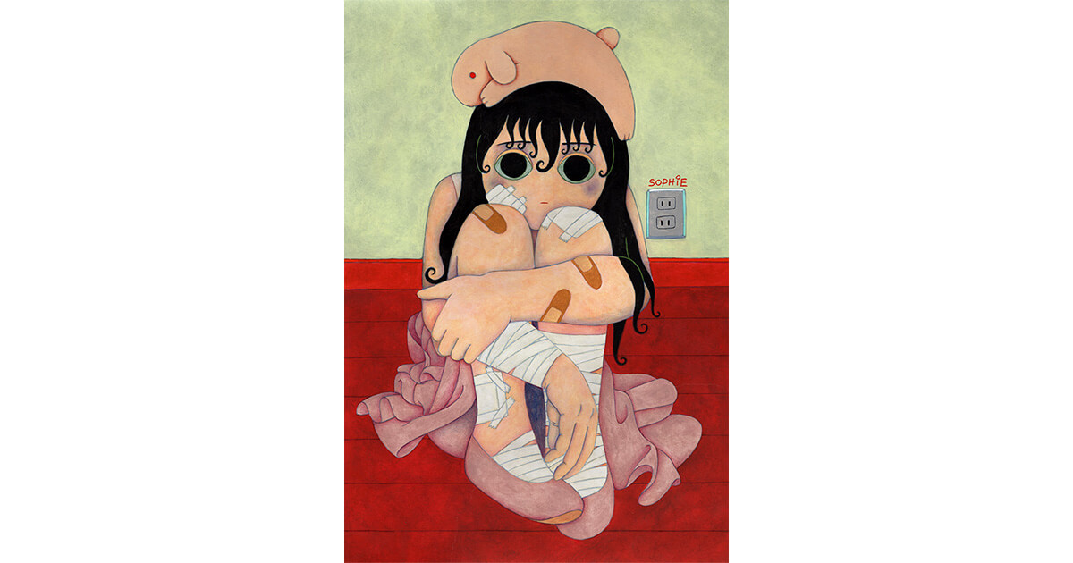 痛々しい踊り子